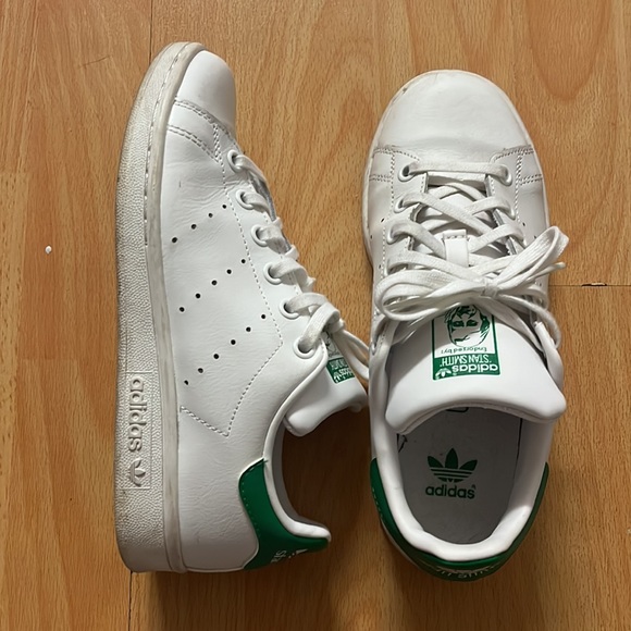 Adidas Stan Smith Sneakers in White/Green - Picture 4 of 4